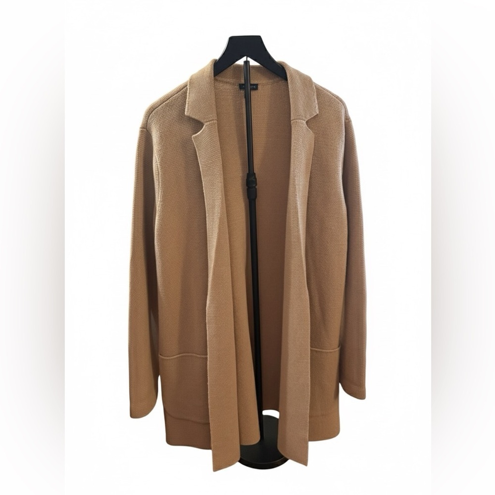 Talbots Camel Knit Cardigan